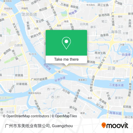 广州市东美纸业有限公司 map