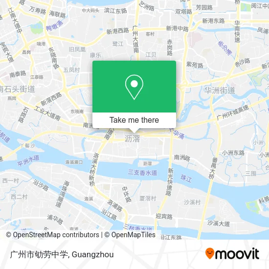 广州市劬劳中学 map