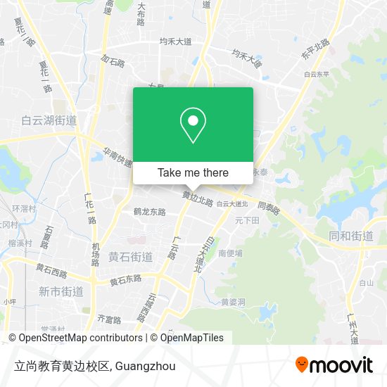 立尚教育黄边校区 map