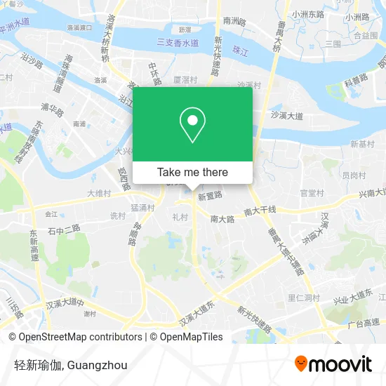轻新瑜伽 map