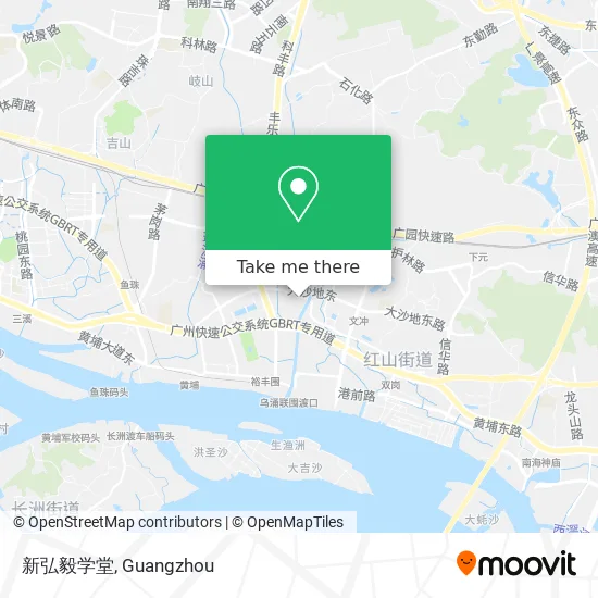 新弘毅学堂 map