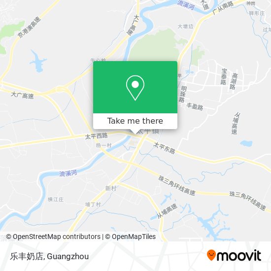 乐丰奶店 map