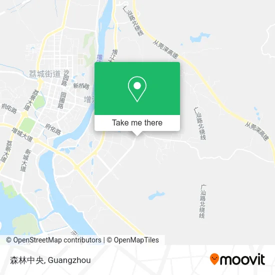 森林中央 map