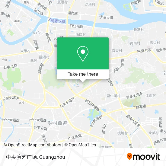 中央演艺广场 map