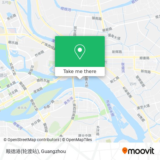 顺德港(轮渡站) map