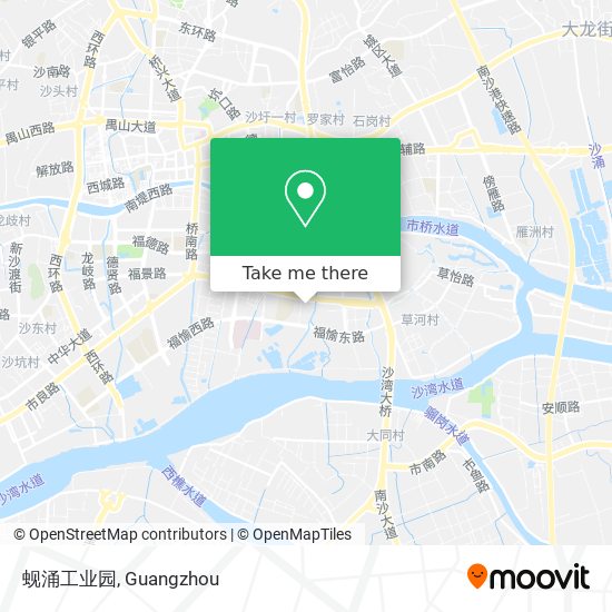 蚬涌工业园 map