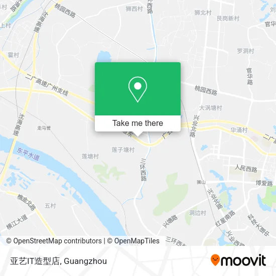 亚艺IT造型店 map