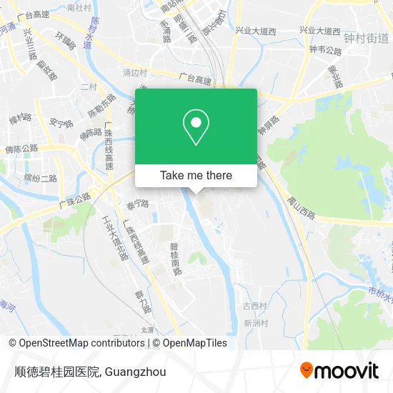 顺德碧桂园医院 map
