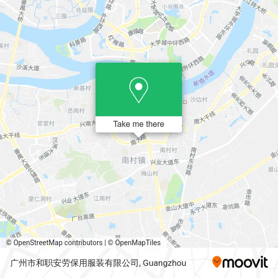 广州市和职安劳保用服装有限公司 map