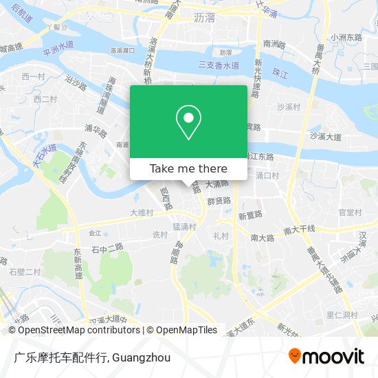 广乐摩托车配件行 map
