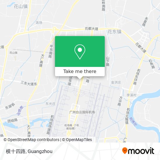 横十四路 map