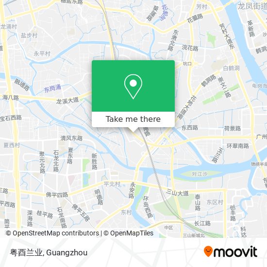 粤酉兰业 map