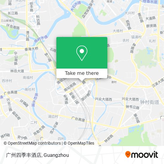 广州四季丰酒店 map