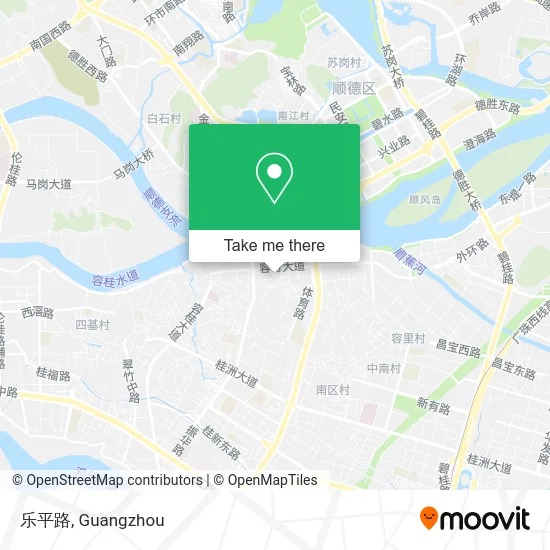 乐平路 map