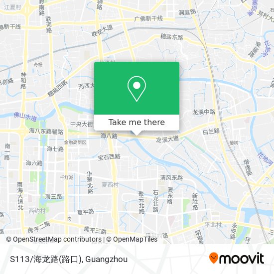 S113/海龙路(路口) map