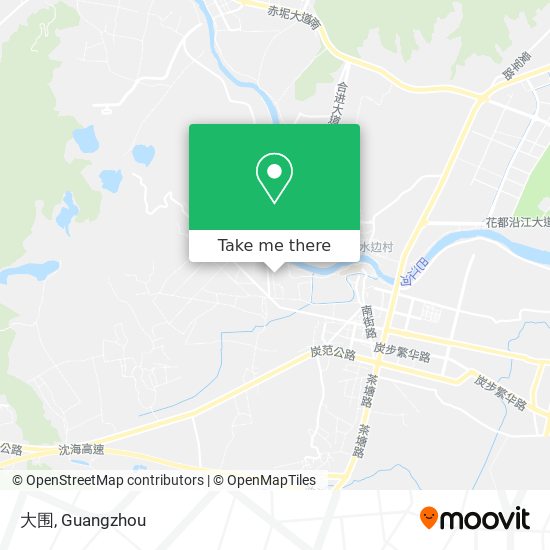 大围 map
