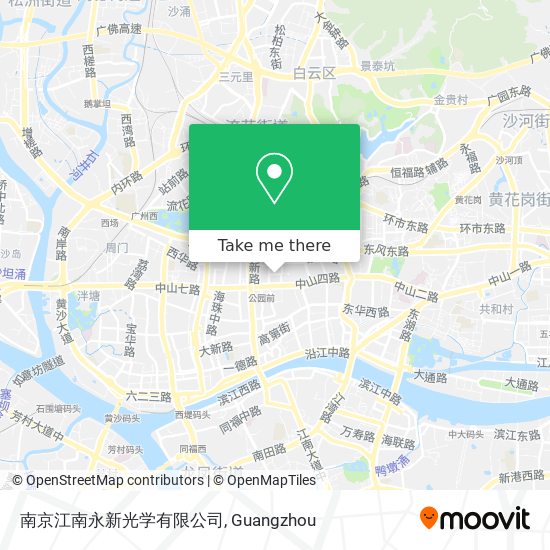 南京江南永新光学有限公司 map