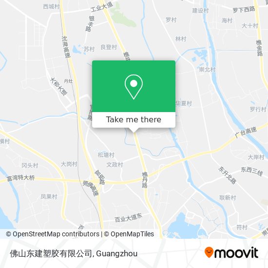 佛山东建塑胶有限公司 map