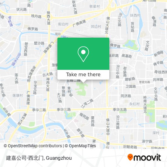 建嘉公司-西北门 map