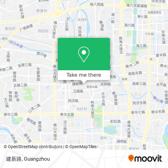 建新路 map