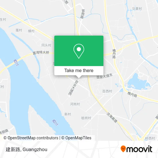 建新路 map