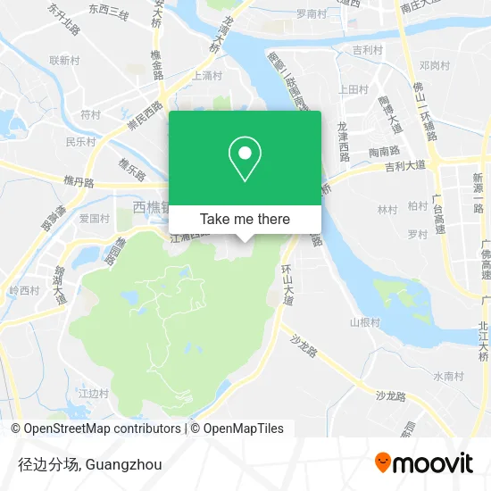 径边分场 map