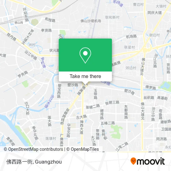 佛西路一街 map