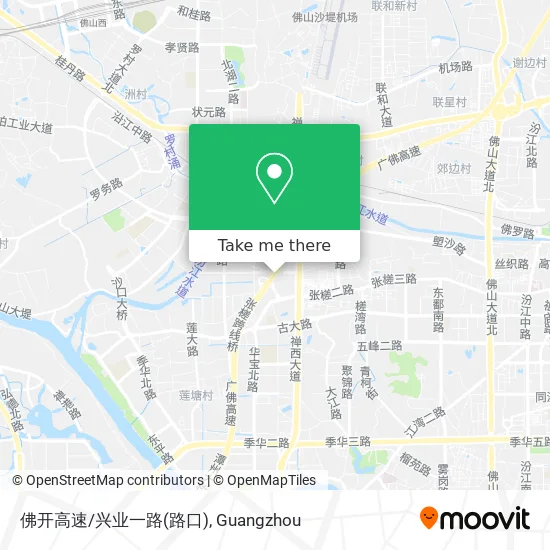 佛开高速/兴业一路(路口) map