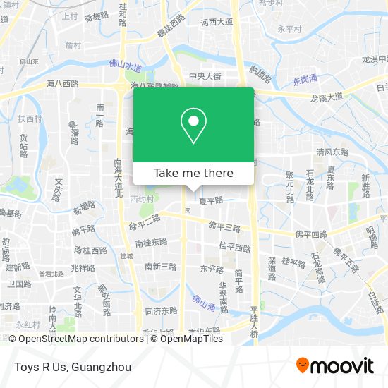 Toys R Us map