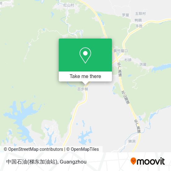 中国石油(梯东加油站) map