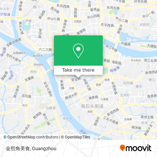 金熙角美食 map