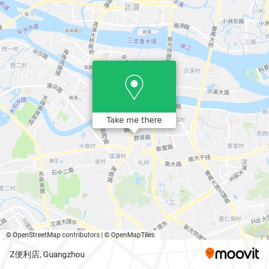 Z便利店 map