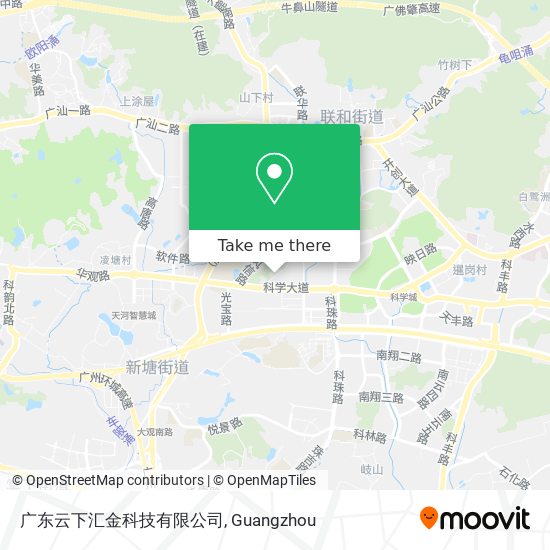 广东云下汇金科技有限公司 map