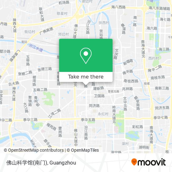 佛山科学馆(南门) map