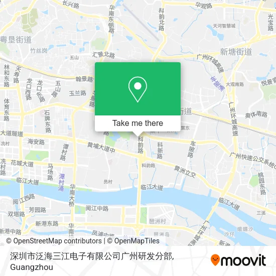 深圳市泛海三江电子有限公司广州研发分部 map