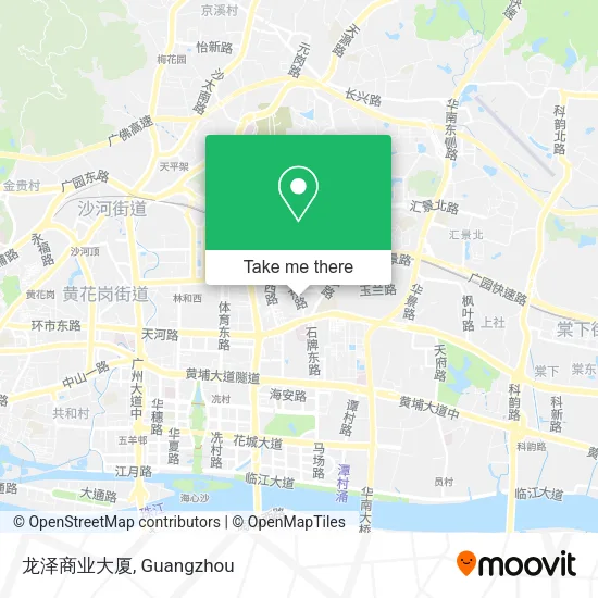 龙泽商业大厦 map