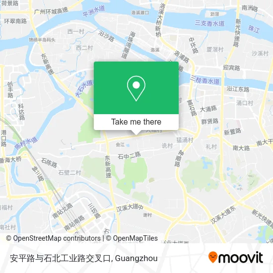 安平路与石北工业路交叉口 map