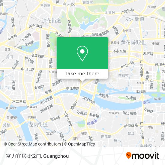 富力宜居-北2门 map