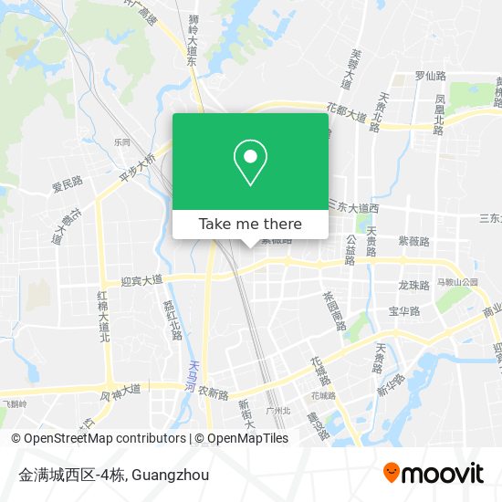 金满城西区-4栋 map