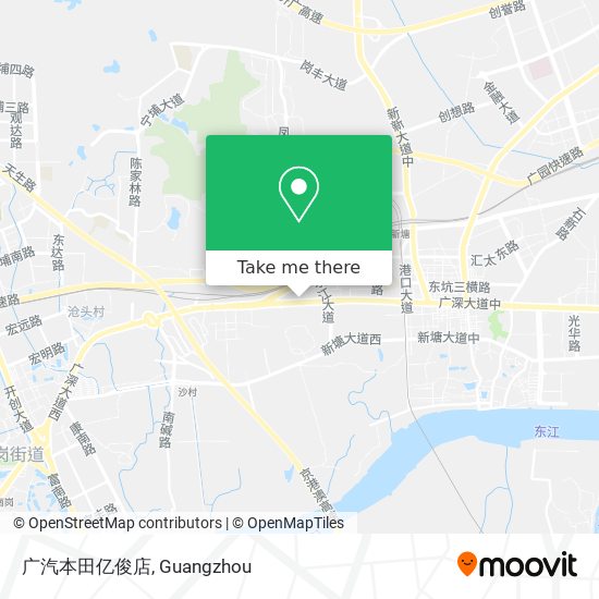 广汽本田亿俊店 map