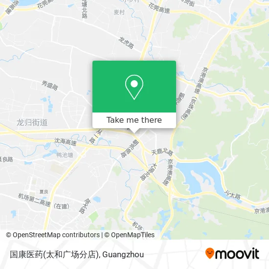 国康医药(太和广场分店) map