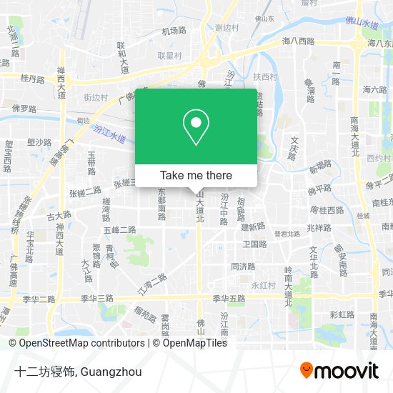 十二坊寝饰 map