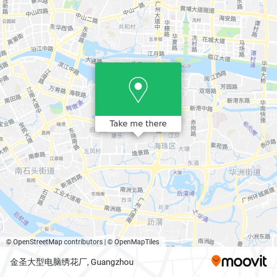 金圣大型电脑绣花厂 map
