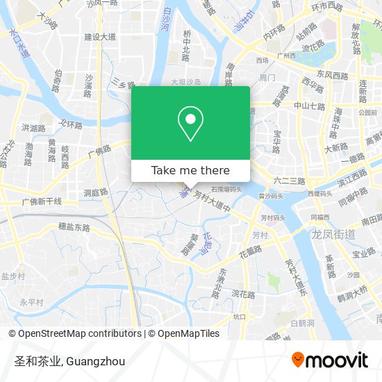 圣和茶业 map