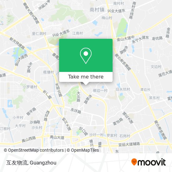 互友物流 map
