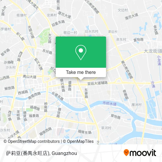 萨莉亚(番禺永旺店) map