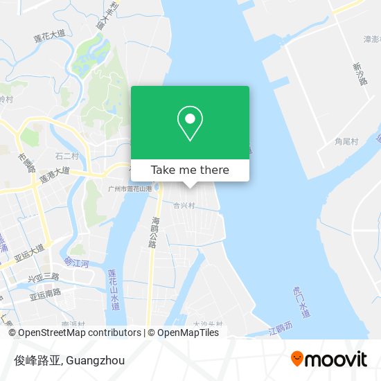 俊峰路亚 map