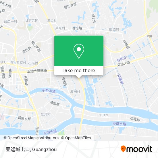 亚运城出口 map
