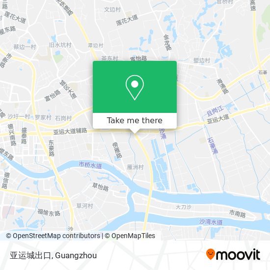 亚运城出口 map