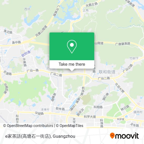 e家茶語(高塘石一街店) map